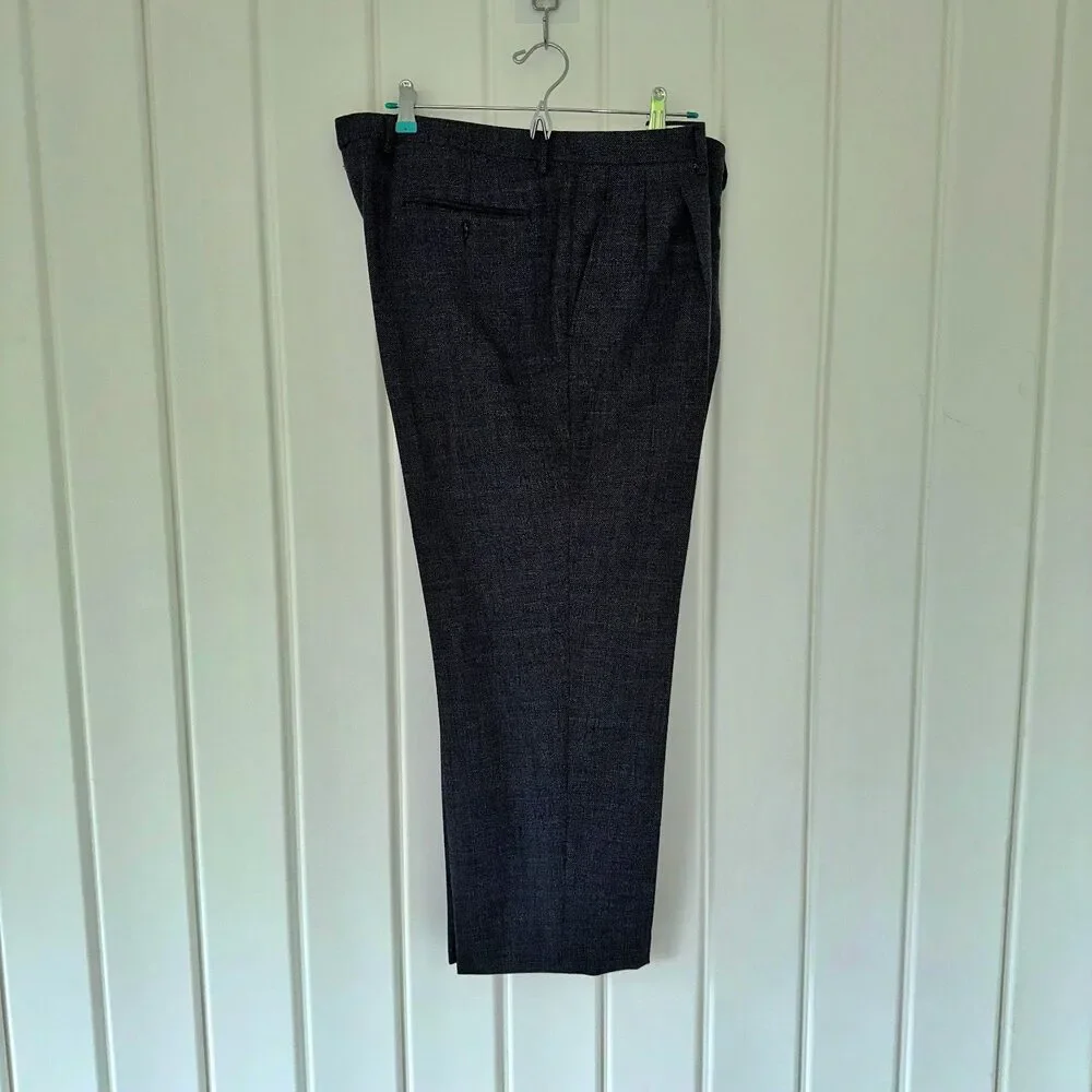 Yves Saint Laurent Italian-made Worsted Wool Grey Suit for Dillards Tailored